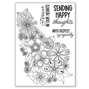 Blooming Bouquet A5 Stamp Set *Julie Hickey Designs*