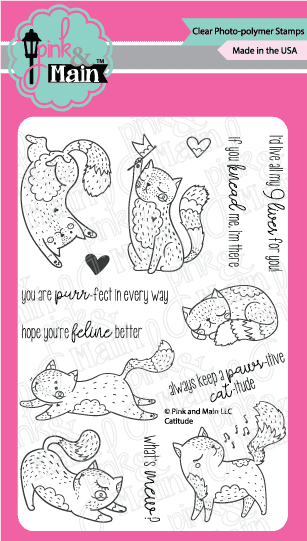 Catitude - Stamp Set
