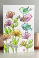DS-PL-1082 Phillipa’s Fantasy Florals A6 Stamp Set