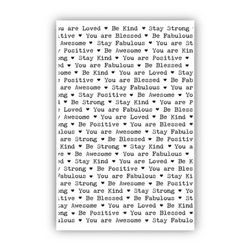 DS-PL-1083 Phillipa’s Background Quote A6 Stamp Set