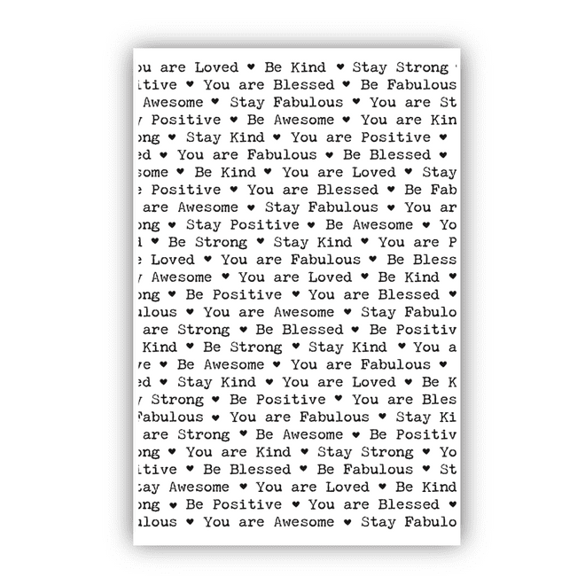 DS-PL-1083 Phillipa’s Background Quote A6 Stamp Set