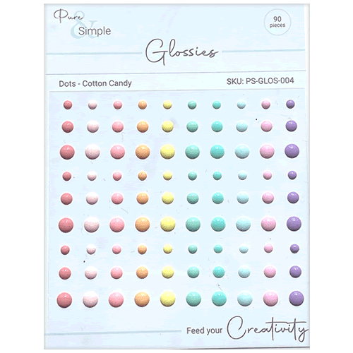 Glossies Dots - Cotton Candy