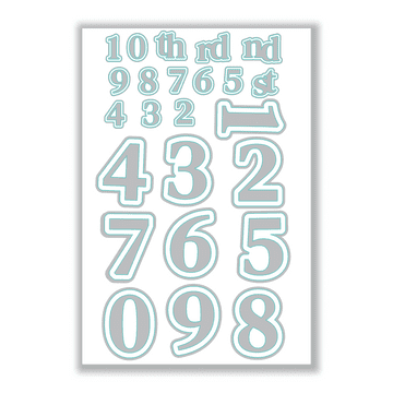 Hazel’s Number Medley Die Set DS-HE-1073