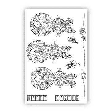 JH1085 Bunnies Galore A6 Stamp Set