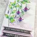 JH1087 Fuchsia A6 Stamp Set
