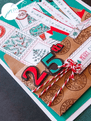 JH1094 Christmas Postage & More! A6 Stamp Set