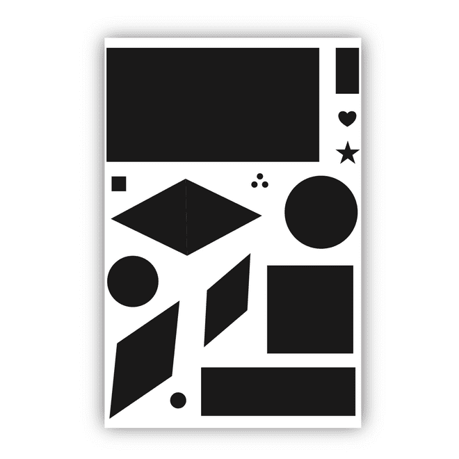JH1099 Solids #1 A6 Stamp Set