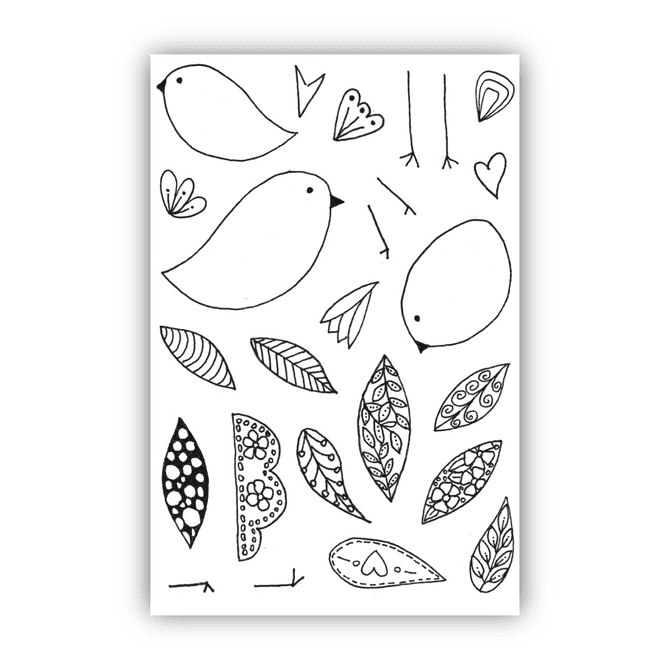 JH1103 Birds Galore! Stamp Set