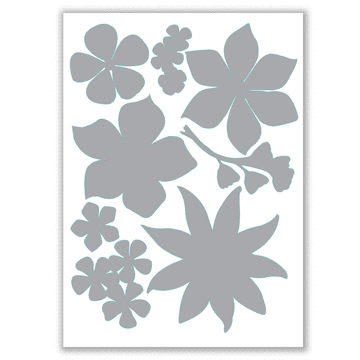 JHD-CUT-1039 Julies Hand Picked Florals A5 Die Set