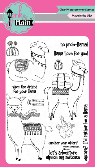 Llamas - Stamp Set