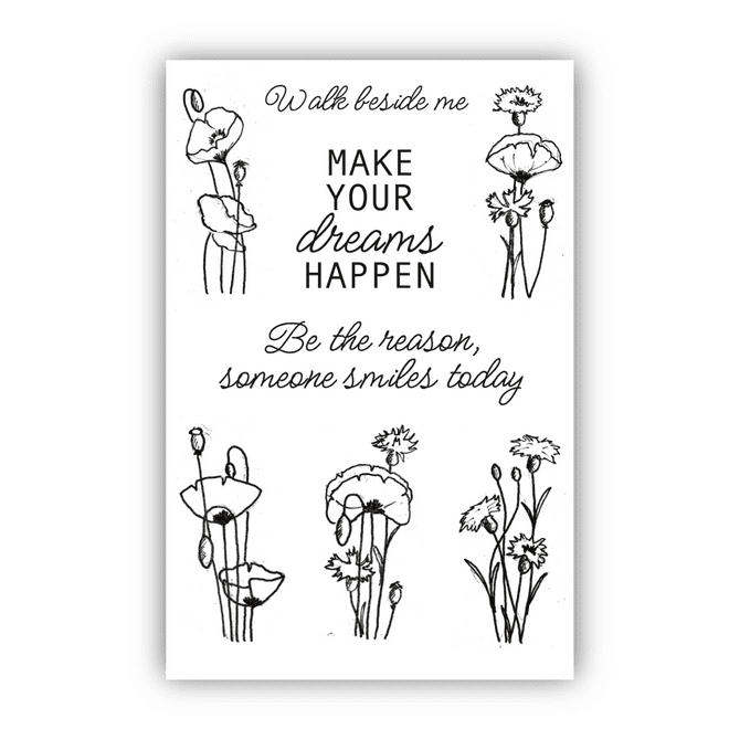 Peter's Poppies & Cornflowers (Julie Hickey Designs)