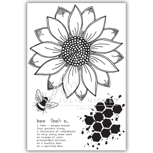 Sunflower Bee A6