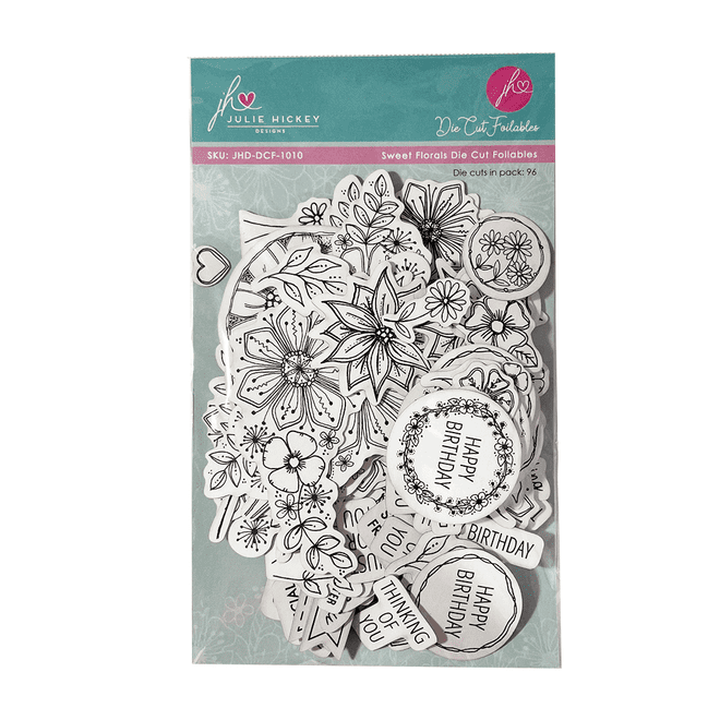 Sweet Florals Laser Cut Foilables