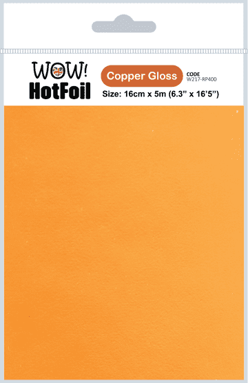W217-RP400 Copper Gloss HOT Foil