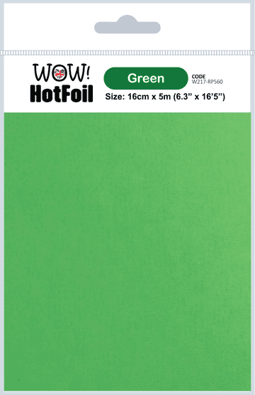 W217-RP560 Green HOT Foil
