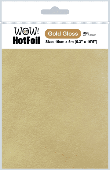 W217-RP800 Gold Gloss HOT Foil