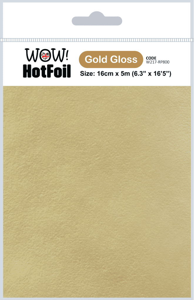 W217-RP800 Gold Gloss HOT Foil