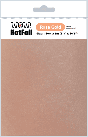 W217-RP860 Rose Gold HOT Foil