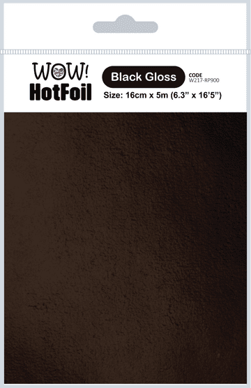 W217-RP900 Black Gloss HOT Foil