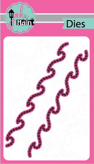 Waves Border - Die Set