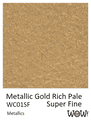 WC01SF Metallic Gold Rich Pale Super Fine