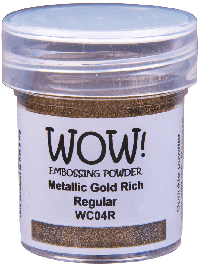 Metallic Gold Rich Embossing Powder Metallic Gold Rich Embossing Powder
