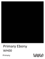 WH00SF Primary Ebony Super Fine