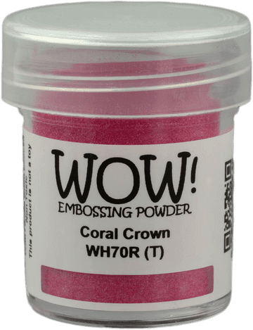 WH70R – Coral Crown Embossing Powder