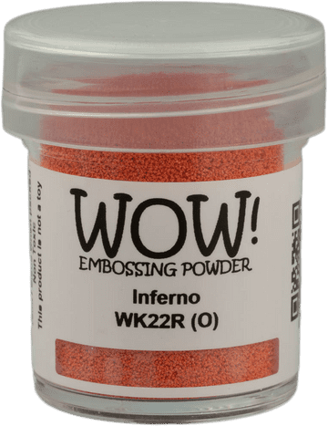 WK22R Inferno Embossing Powder