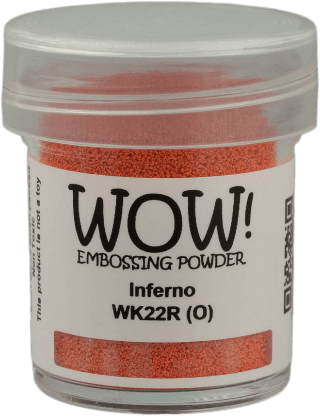 WK22R Inferno Embossing Powder