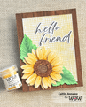 WL139R Buttercup Blossom Embossing Powder