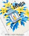 WL140X Speckled Sky  Embossing Powder