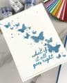 WL140X Speckled Sky  Embossing Powder