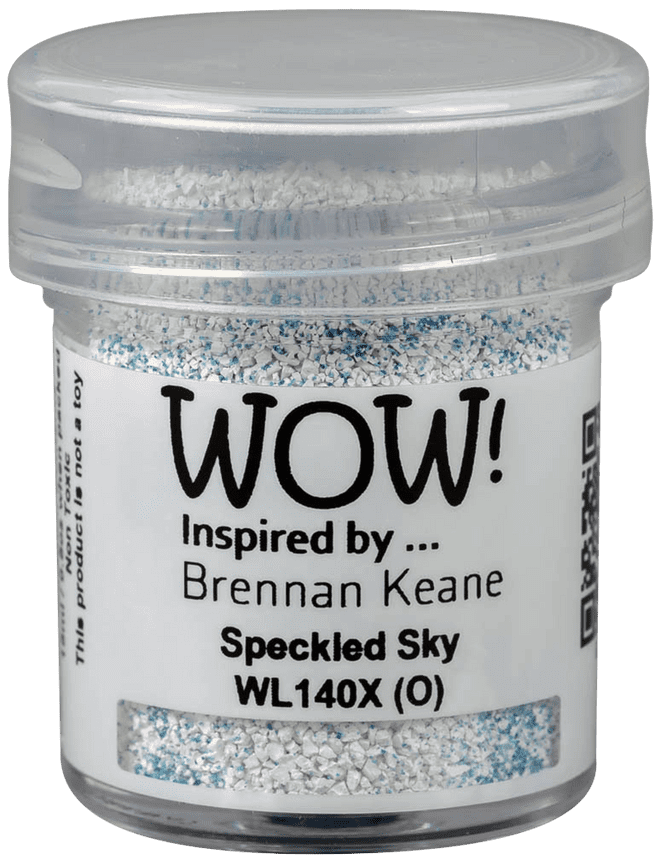 WL140X Speckled Sky  Embossing Powder