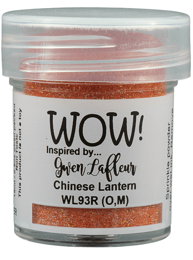 WL93 Chinese Lantern*Gwen Lafleur*