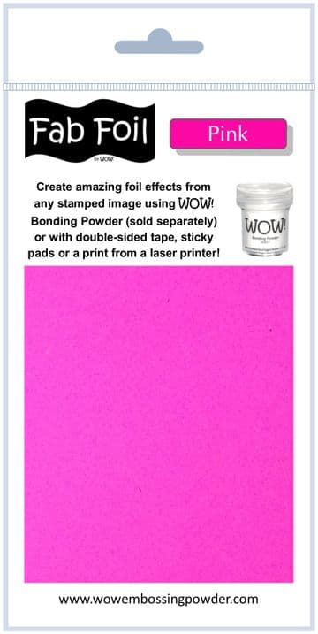 WOW! Fab Foil - Pink