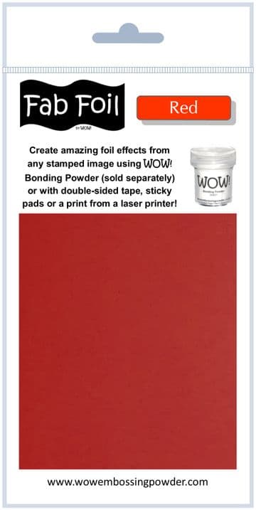 WOW! Fab Foil - Red