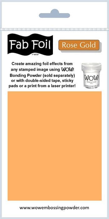 WOW! Fab Foil - Rose Gold