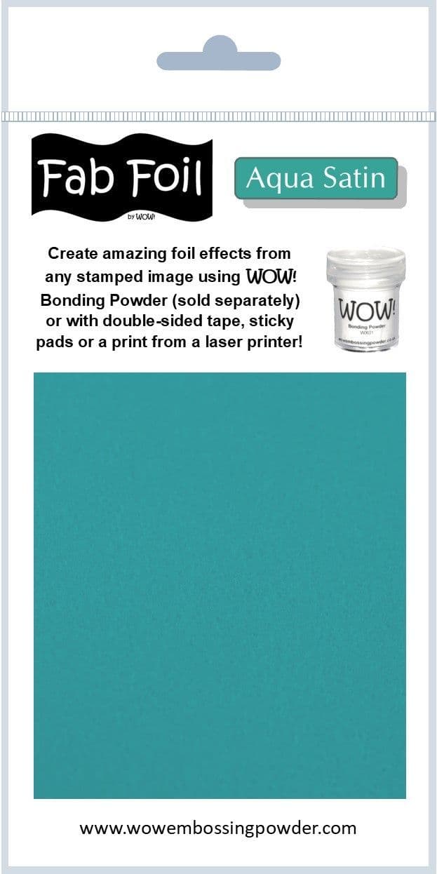 WOW! Fab Foil - Satin Aqua