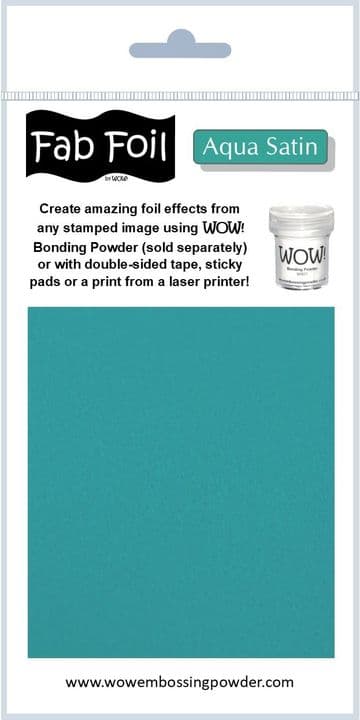 WOW! Fab Foil - Satin Aqua
