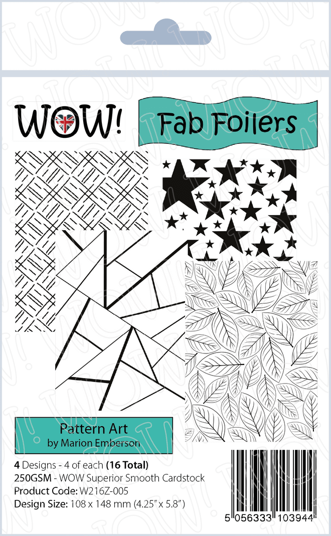 WOW! Fab Foilers - Pattern Art WOW! Fab Foilers - Pattern Art