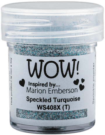 WOW! Speckled Turquoise (...inspired by Marion Emberson)