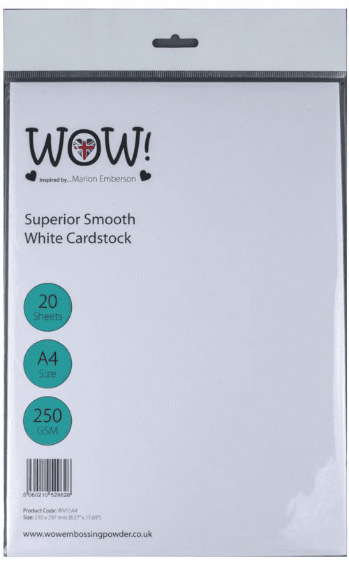 Wow Superior Smooth White Cardstock Wow Superior Smooth White Cardstock