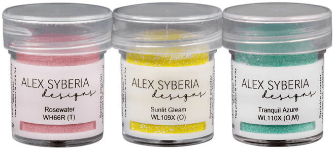 WOW Embossing Powder Trio Delicate Blooms WOW Embossing Powder Trio Delicate Blooms