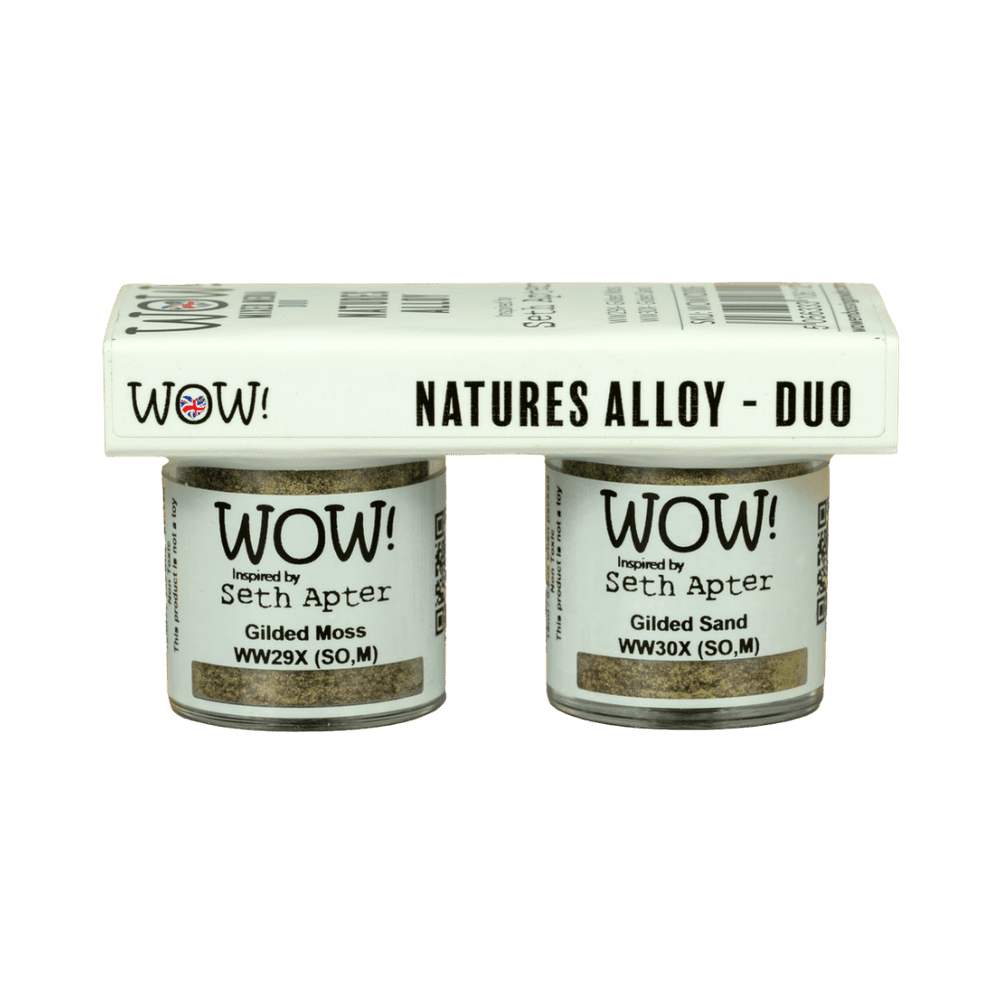 WOWKD006 WOW Nature s Alloy Duo of Mixed Media Embossing Powders ...