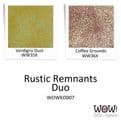 WOWKD007 Rustic Remnants Duo of Mixed Media Embossing Powders (...inspired by Seth Apter)