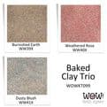 WOWKT099 Baked Clay Trio of Embossing Powders (...inspired by Seth Apter)