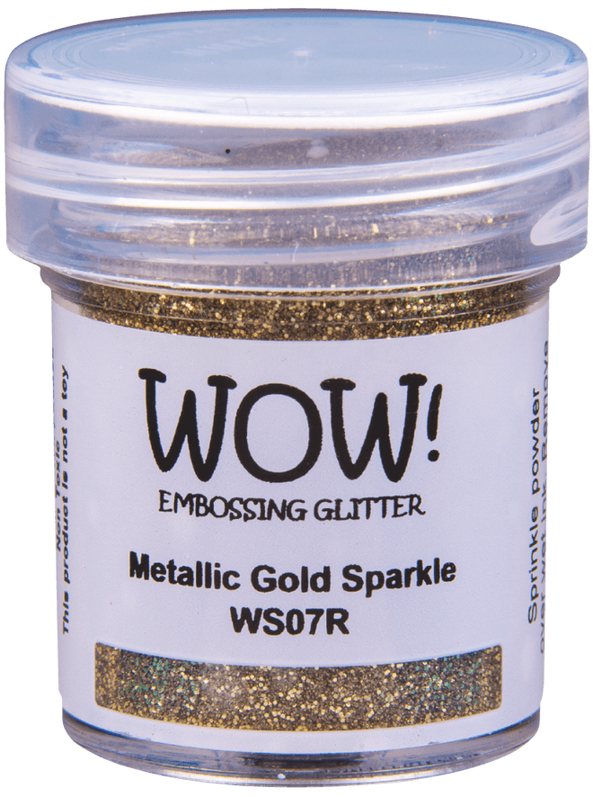 WS07 Metallic Gold Sparkle