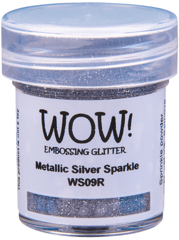 WS09 Metallic Silver Sparkle