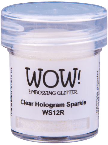WS12 Clear Hologram Sparkle
